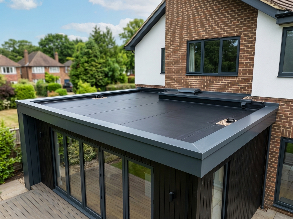 EPDM Rubber Flat Roof
